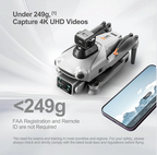 RaignV S119 4K Drone with Camera for Adults