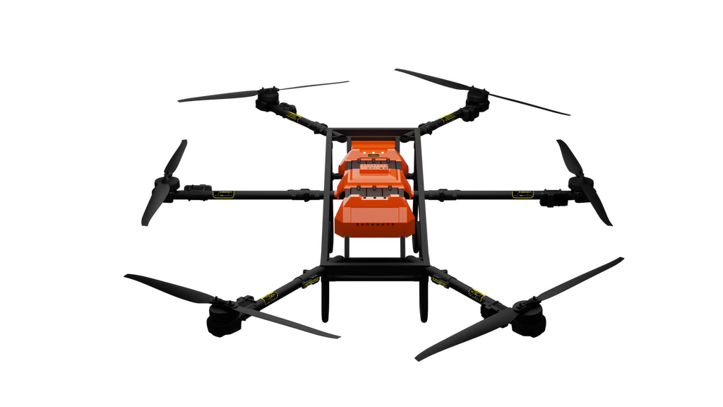 RaignV XCD-200 Electric Hexacopter Drone - redefine Industrial Drone Standards with 120kg Max Payload, 30km Ultra-Long Range Control, RTK Centimeter-Level Hover, Intelligent Obstacle Avoidance, and Multi-Mission Transport