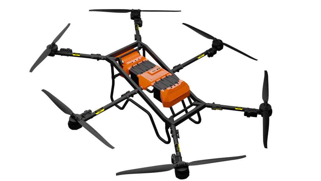 RaignV XCD-200 Electric Hexacopter Drone - redefine Industrial Drone Standards with 120kg Max Payload, 30km Ultra-Long Range Control, RTK Centimeter-Level Hover, Intelligent Obstacle Avoidance, and Multi-Mission Transport