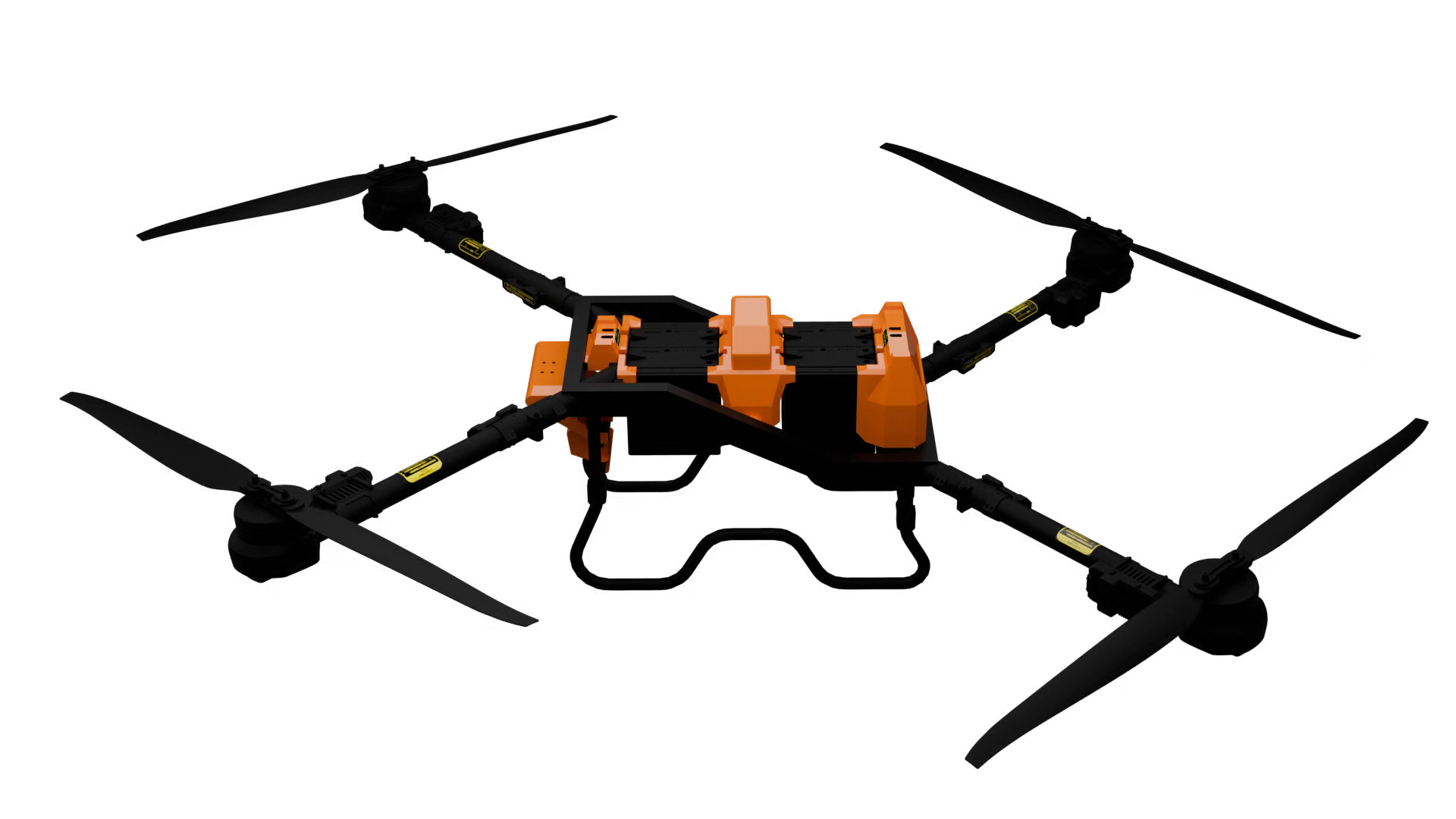 RaignV XCD160 electric quadcopter drone - 70kg Max Payload, 30km Ultra-Long Range Control, RTK Centimeter-Level Hover, Intelligent Obstacle Avoidance, and Multi-Functional Transport—Redefining Industrial Drone Standards